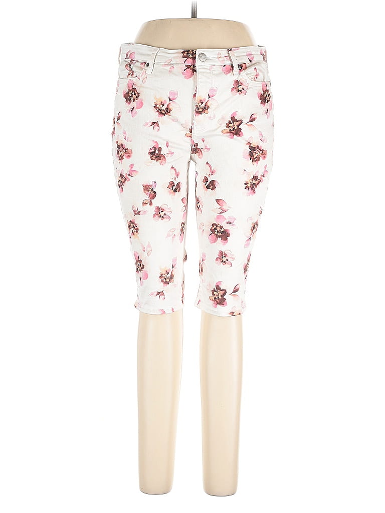 Pre-owned Nydj Casual Pants In White