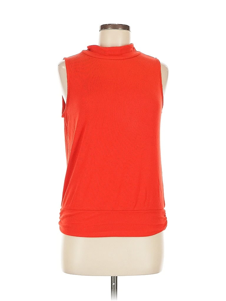 Evereve Orange Sleeveless Top Size M - photo 1