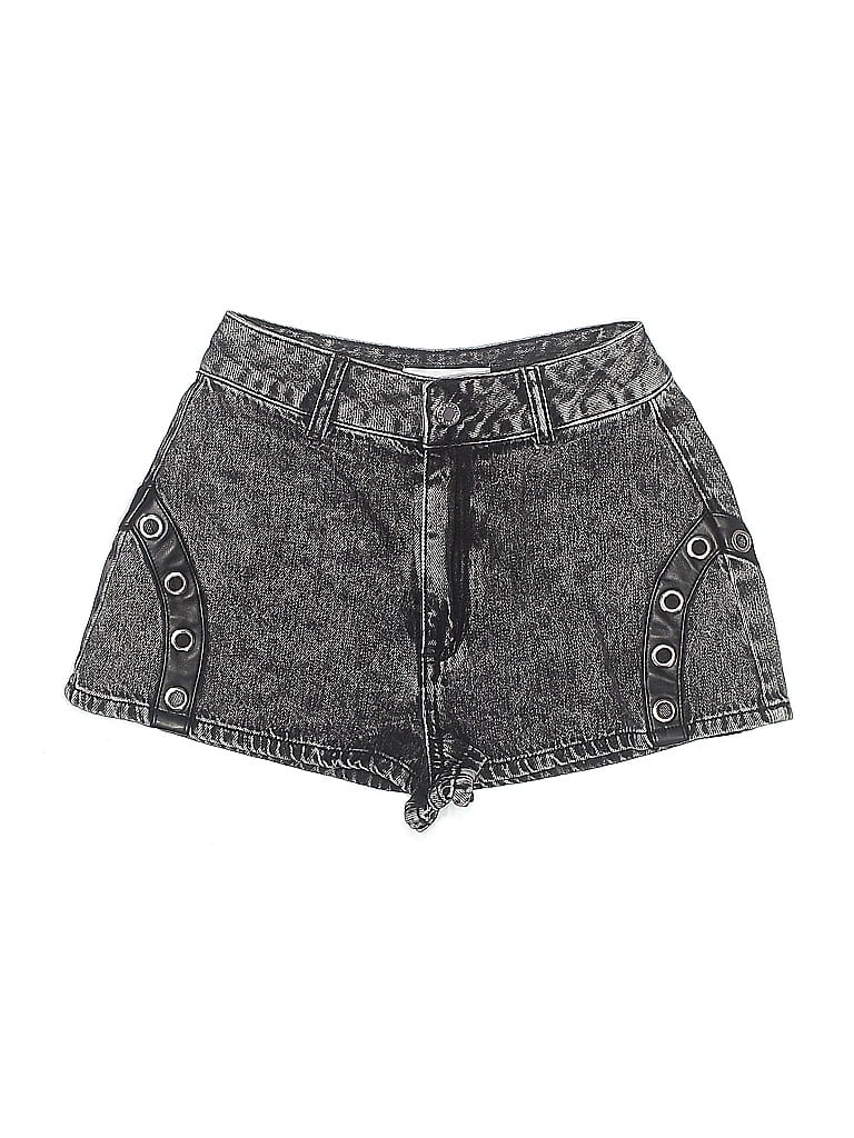 Z Supply Denim Shorts In Gray