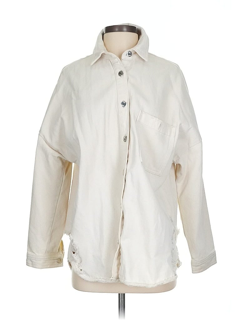 Pre-owned Zara Jacket In White