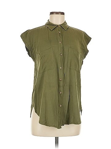 Ann Taylor LOFT Sleeveless Button-Down Shirt (view 1)