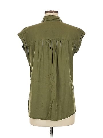 Ann Taylor LOFT Sleeveless Button-Down Shirt (view 2)