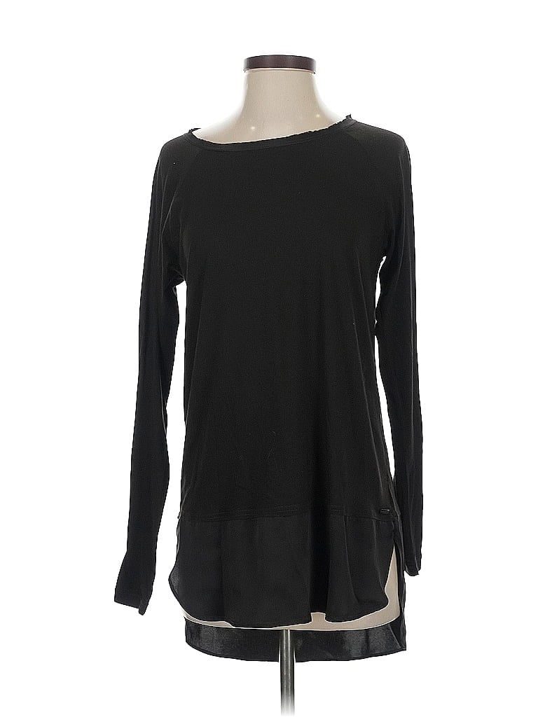 Pre-owned Worth New York Long Sleeve T-shirt In Black