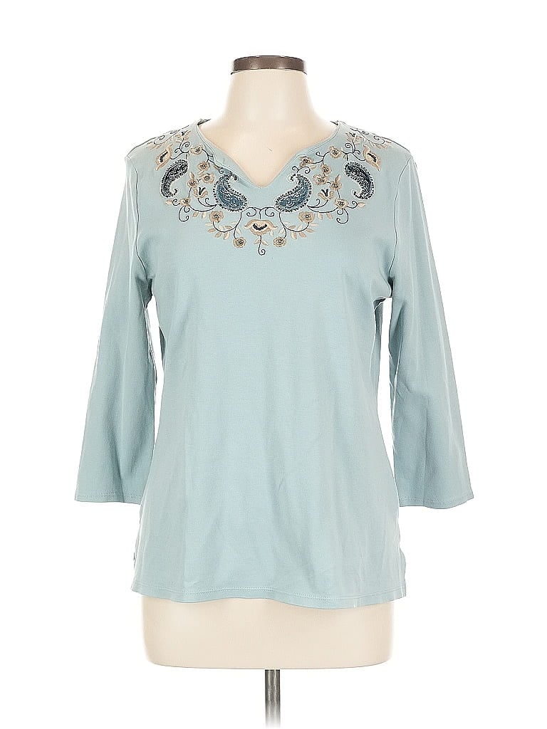 Click to view more detailed imagery on our partner's website Pre-owned Charter Club Cardigan Sweater In Blue