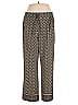 Soho Print Brown Casual Pants Size XL - photo 1