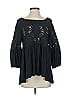 Deletta Black Casual Dress Size S - photo 1