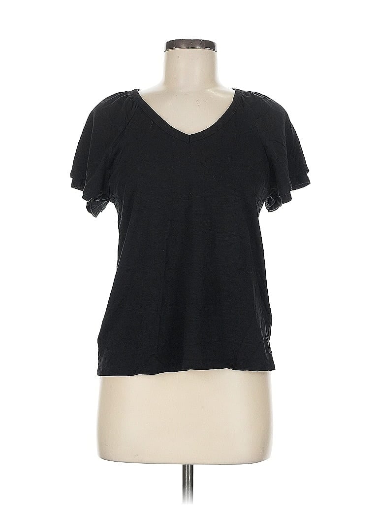 Click to view more detailed imagery on our partner's website Pre-owned Rafaella Short Sleeve T-shirt In Black