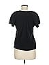Rafaella Black Short Sleeve T-Shirt Size M - photo 2