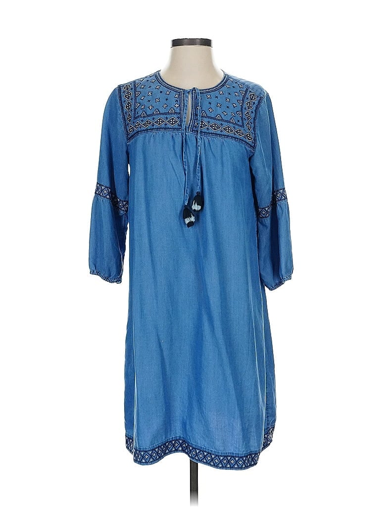 Click to view more detailed imagery on our partner's website Pre-owned Jjill Casual Dress In Blue
