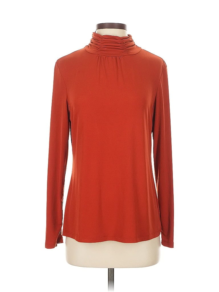 Susan Graver Red Long Sleeve Turtleneck Size S - photo 1