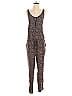 Tiny 100% Rayon Tweed Brown Jumpsuit Size M - photo 1