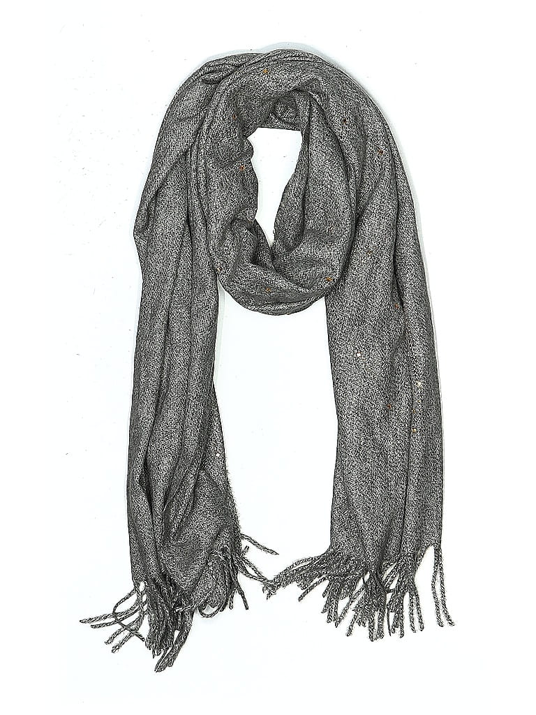 Pre-owned Unbranded Scarf In Gray