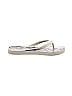 J/Slides Silver Gray Flip Flops Size 6 - photo 1
