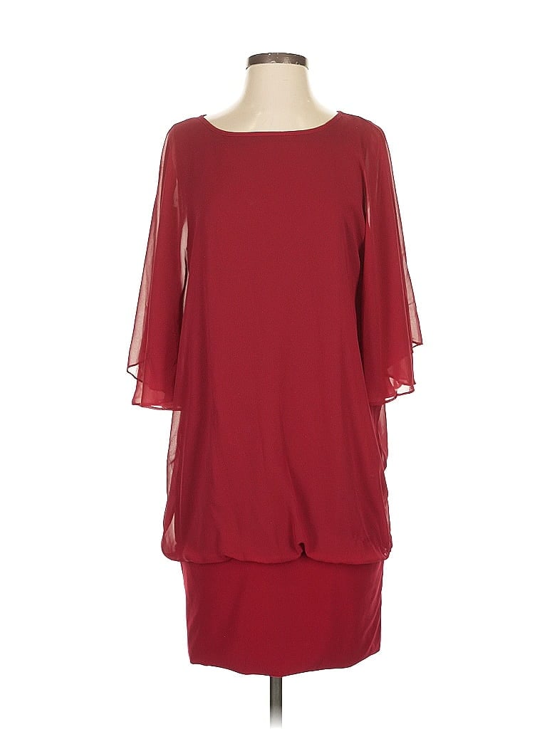 Click to view more detailed imagery on our partner's website Pre-owned Msk Cocktail Dress In Burgundy