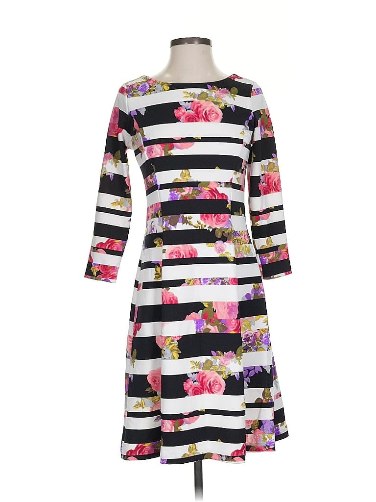 Pre-owned Inc International Concepts Casual Dress In Black