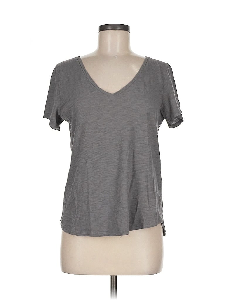 Pre-owned Old Navy Short Sleeve T-shirt In Gray