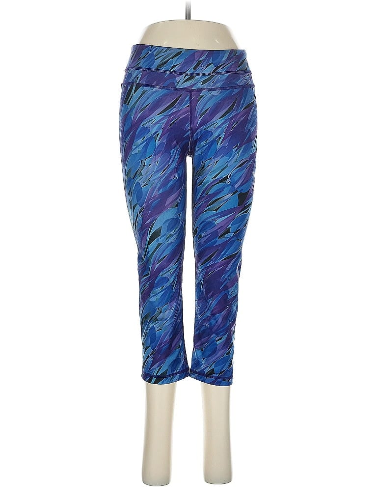 Pre-owned Puma Active Pants In Purple