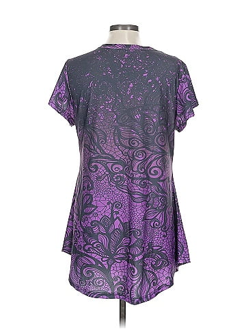 Lily by Firmiana Short Sleeve Blouse (view 2)