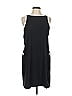 Lou & Grey Solid Black Casual Dress Size M - photo 1