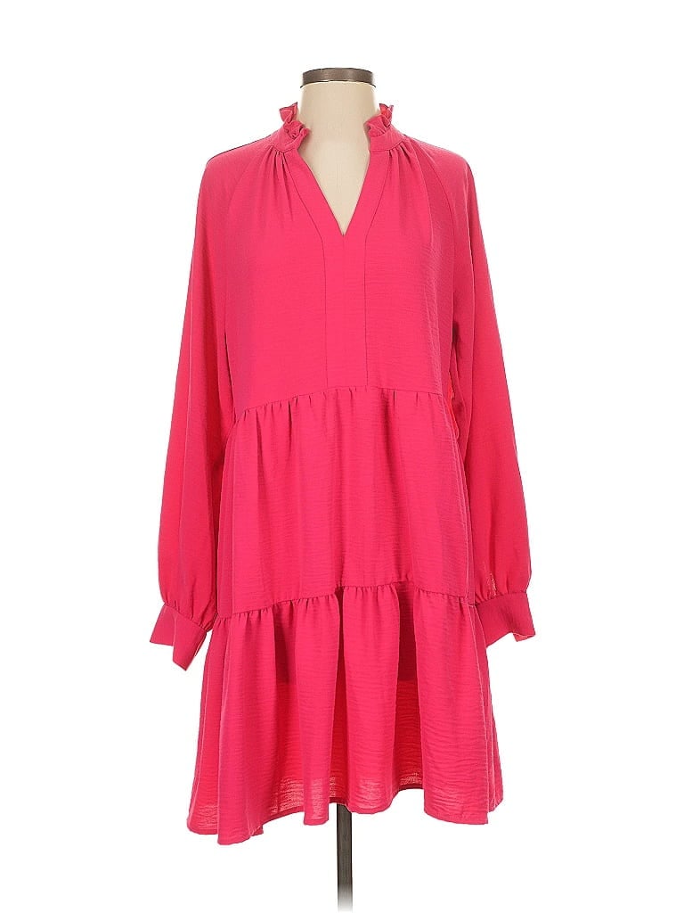 Pre-owned 1.state Casual Dress In Pink