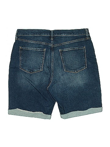 a.n.a. A New Approach Denim Shorts (view 2)