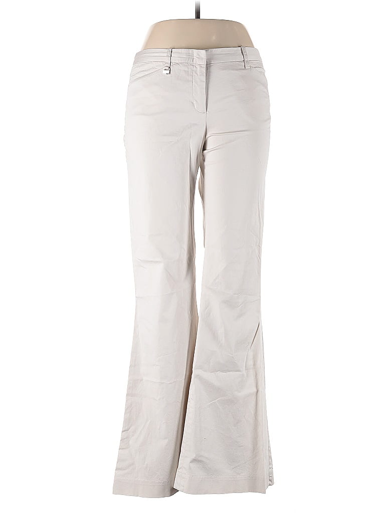 Pre-owned Bcbgmaxazria Casual Pants In White