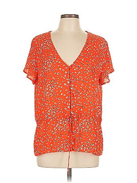 Veronica M. Short Sleeve Blouse