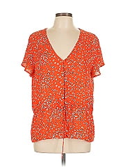 Veronica M. Short Sleeve Blouse