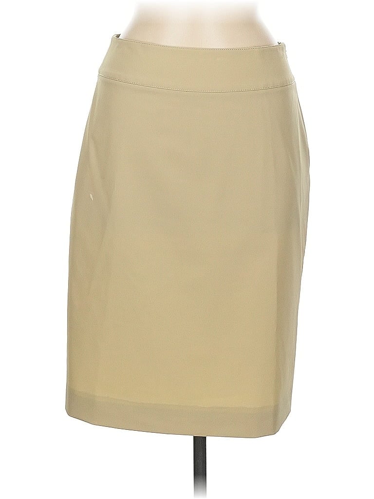 Pre-owned Worth Formal Skirt In Brown