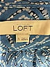 Ann Taylor LOFT 100% Polyester Blue 3/4 Sleeve Blouse Size S - photo 7