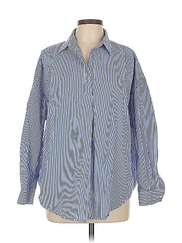 T Tahari Long Sleeve Button-Down Shirt (view 1)