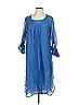 Roberta Freymann Blue Casual Dress Size S - photo 1