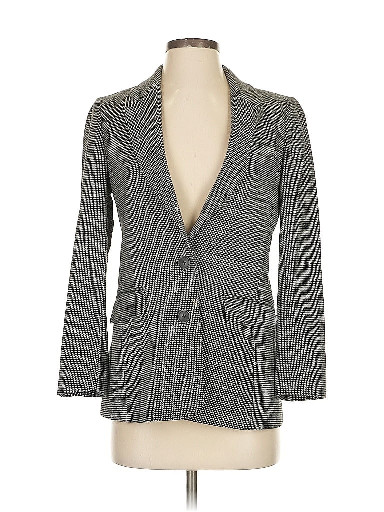 Madewell Tweed Gray Blazer Size 2 - photo 1