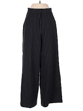 Assorted Brands Stripes Black Dress Pants Size 8 (petite)