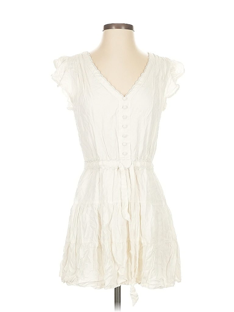 Click to view more detailed imagery on our partner's website Pre-owned Paige Casual Dress In White
