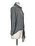 Assorted Brands Gray Long Sleeve Blouse Size L - photo 4