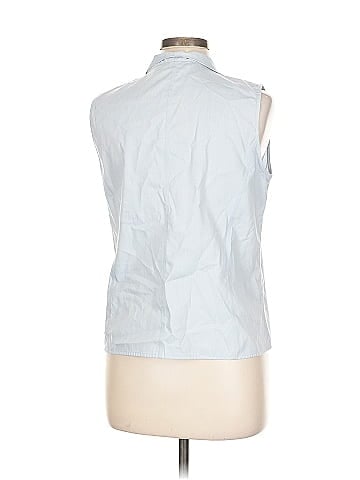 Calvin Klein Sleeveless Button-Down Shirt (view 2)