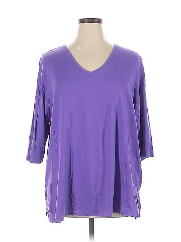 Woman Within 3/4 Sleeve T-Shirt (view 1)