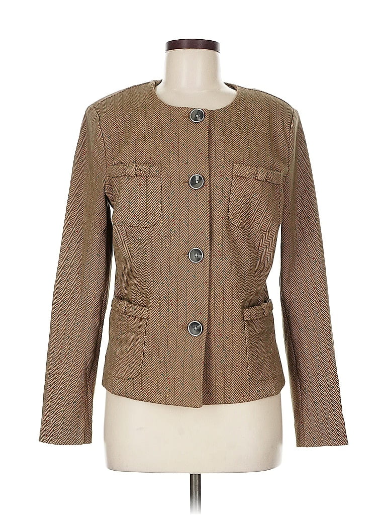 Click to view more detailed imagery on our partner's website Pre-owned Cabi Blazer Jacket In Brown