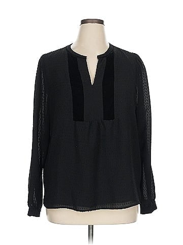 Ann Taylor LOFT Long Sleeve Blouse (view 1)