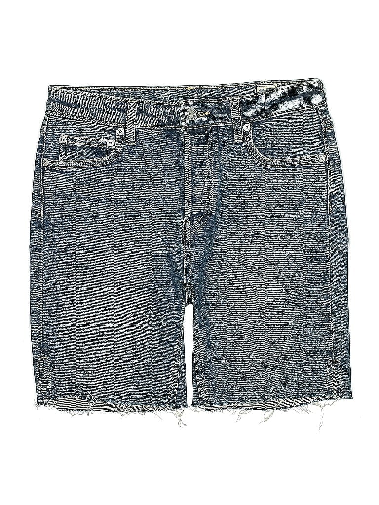 Pre-owned We The Free Denim Shorts In Blue