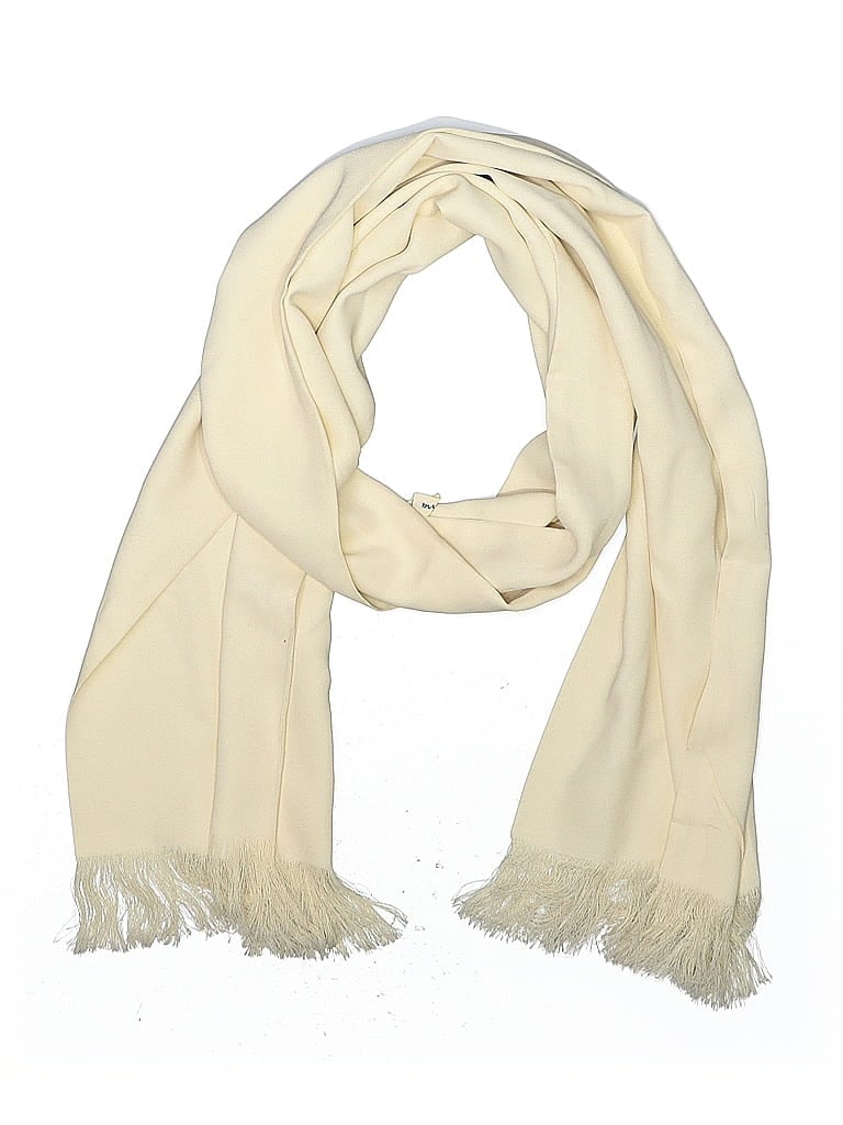 Pre-owned Unbranded Scarf In White