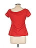 7th Avenue Design Studio New York & Company Red Short Sleeve Top Size L - photo 2