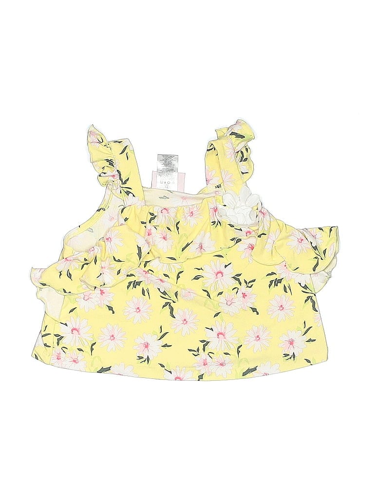 Pre-owned Little Lass Kids' Sleeveless Blouse In Yellow