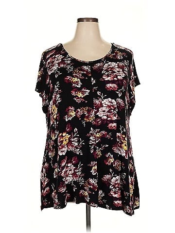 Philosophy Republic Clothing Short Sleeve Blouse (view 1)