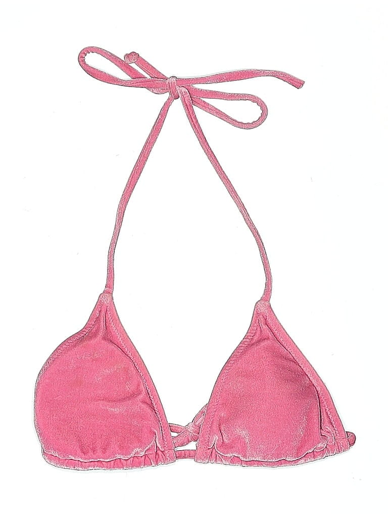 Pre-owned Unbranded Swimsuit Top Pink Swimwear