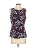 Ivanka Trump Burgundy Sleeveless Blouse Size S - photo 1