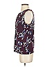 Ivanka Trump Burgundy Sleeveless Blouse Size S - photo 4