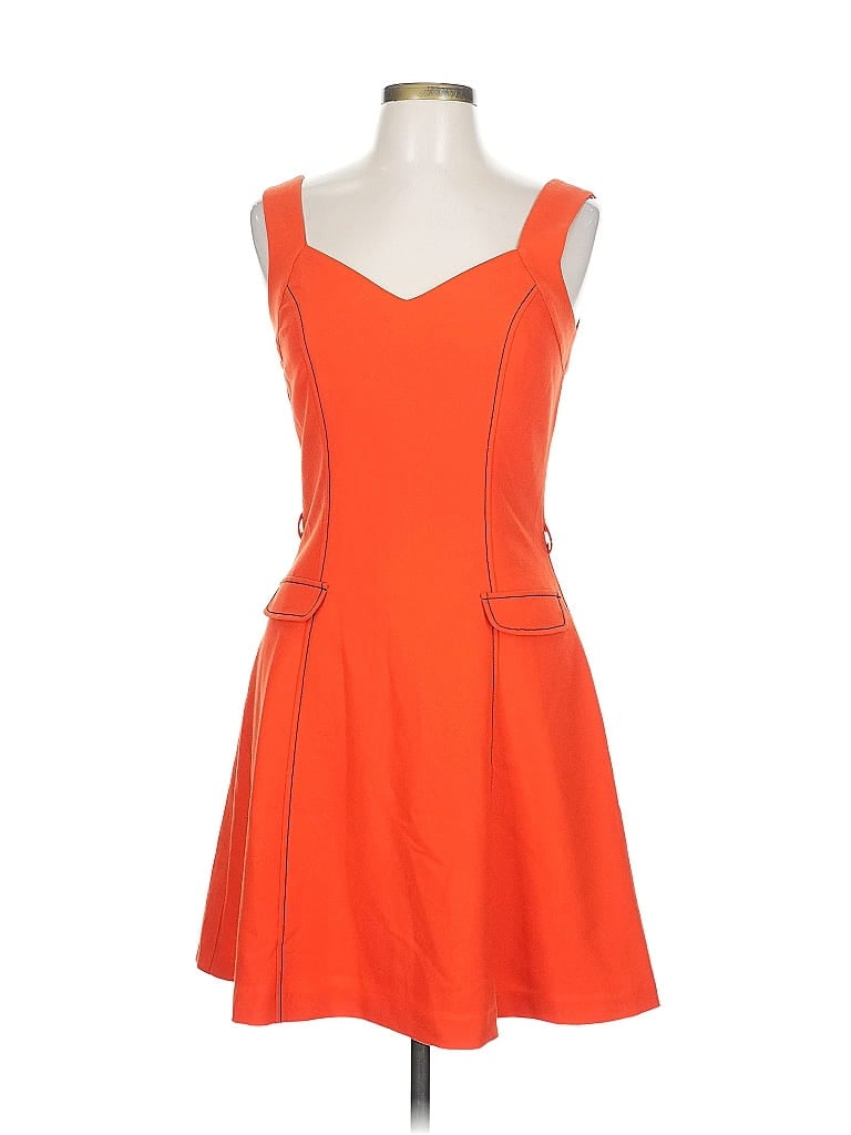 Pre-owned Review Cocktail Dress In Orange