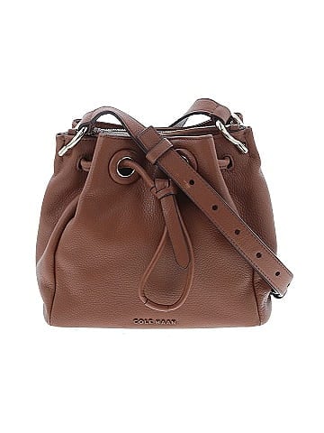 Cole Haan Leather Bucket Bag (view 1)